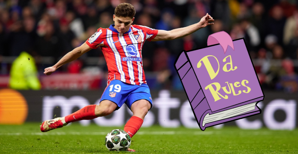 IFAB modifica regla del doble toque de penales por Julián Álvarez