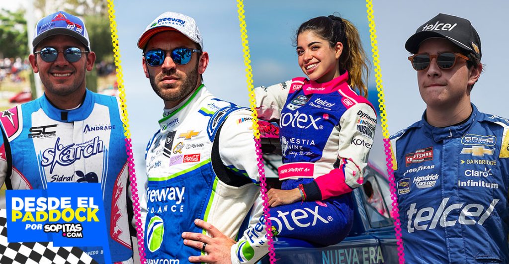 Mexicanos en el Nascar Mexico City Weekend