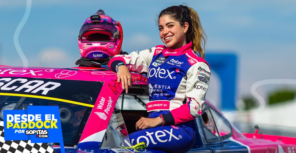 Regina Sirvent, piloto mexicana