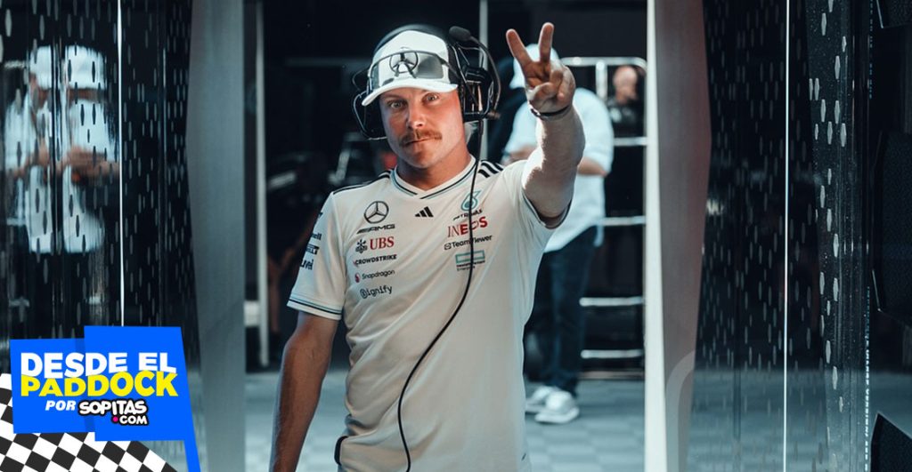 Valtteri Bottas en Mercedes