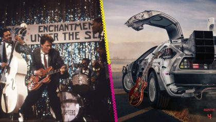 Elenco de ‘Volver Al Futuro’ busca la guitarra de Marty McFly