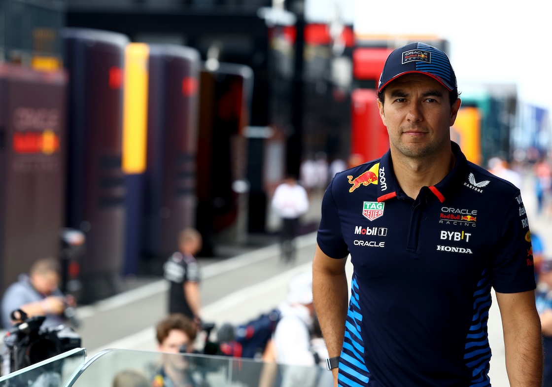 Checo Pérez en el GP de Hungría 2024