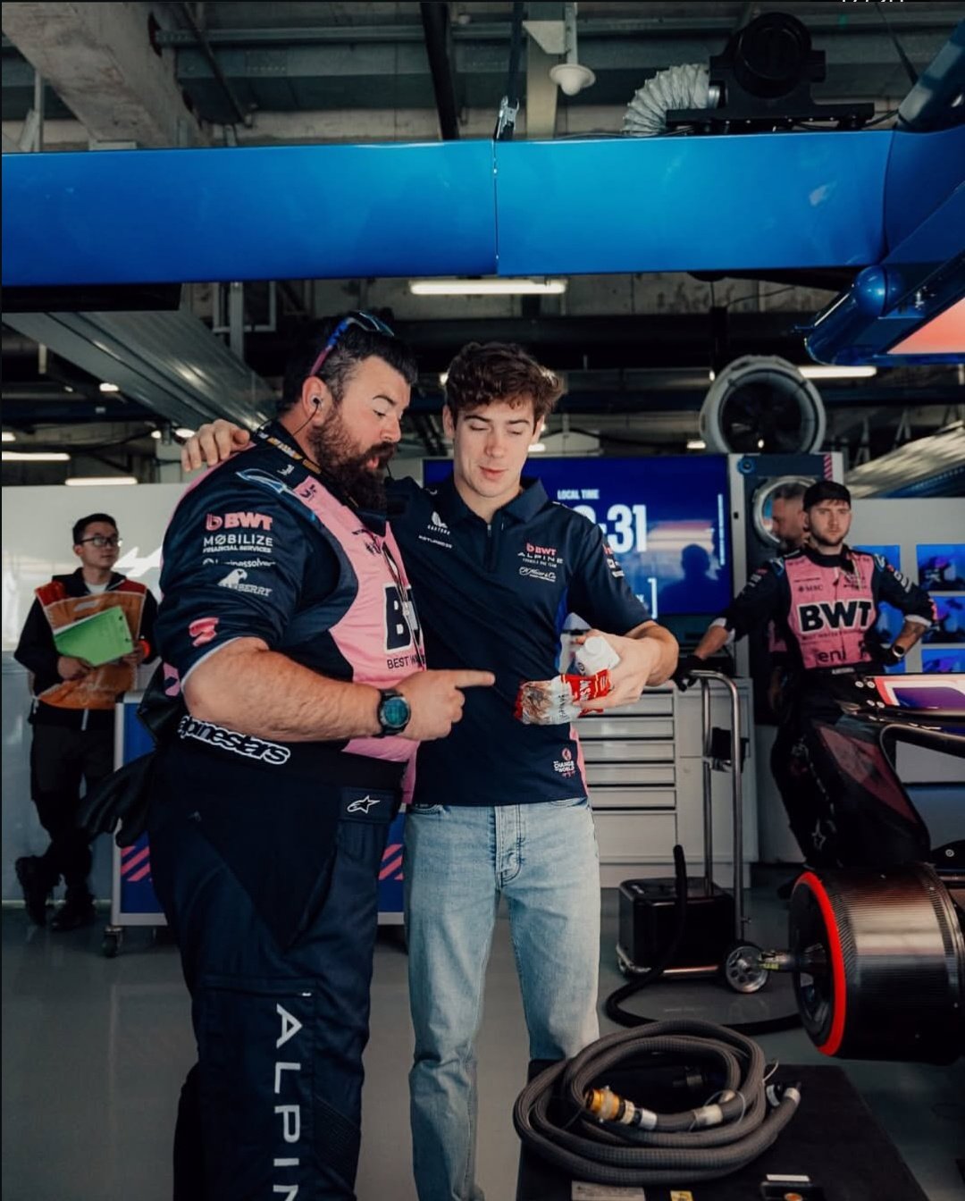 Francis Stokes, jefe de mecánicos de Alpine