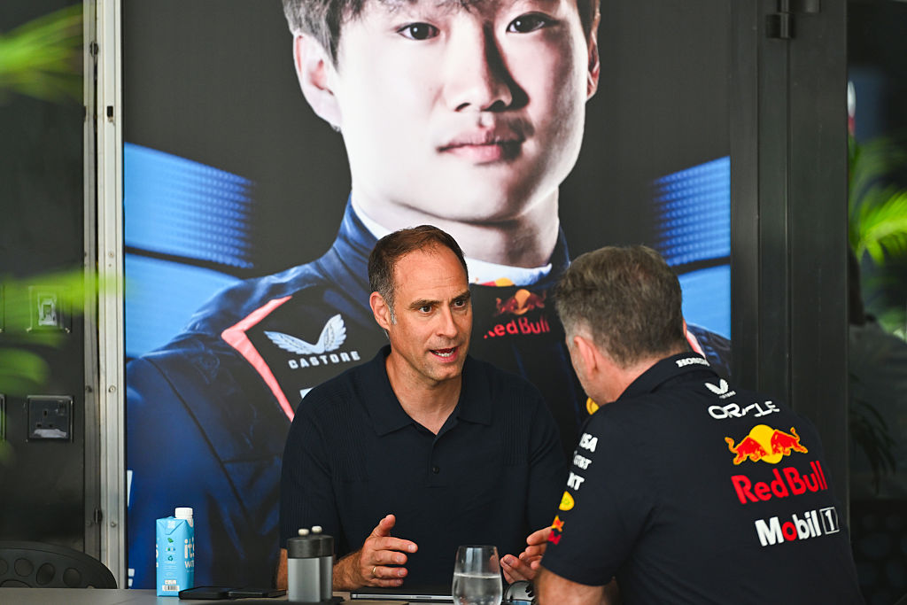 Oliver Mintzlaff y Christian Horner