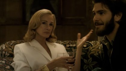 Julia Roberts y Andrew Gardfield en After the Hunt