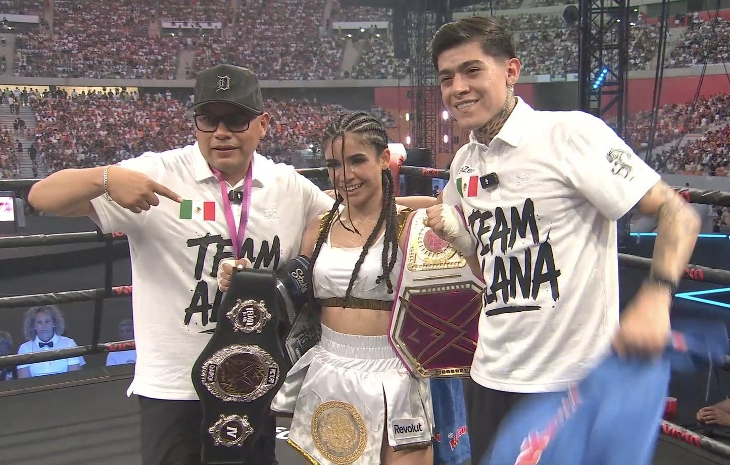 Alana Flores gana en la Velada V