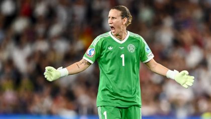 Ann-Katrin Berger, la portera que superó dos veces el cáncer