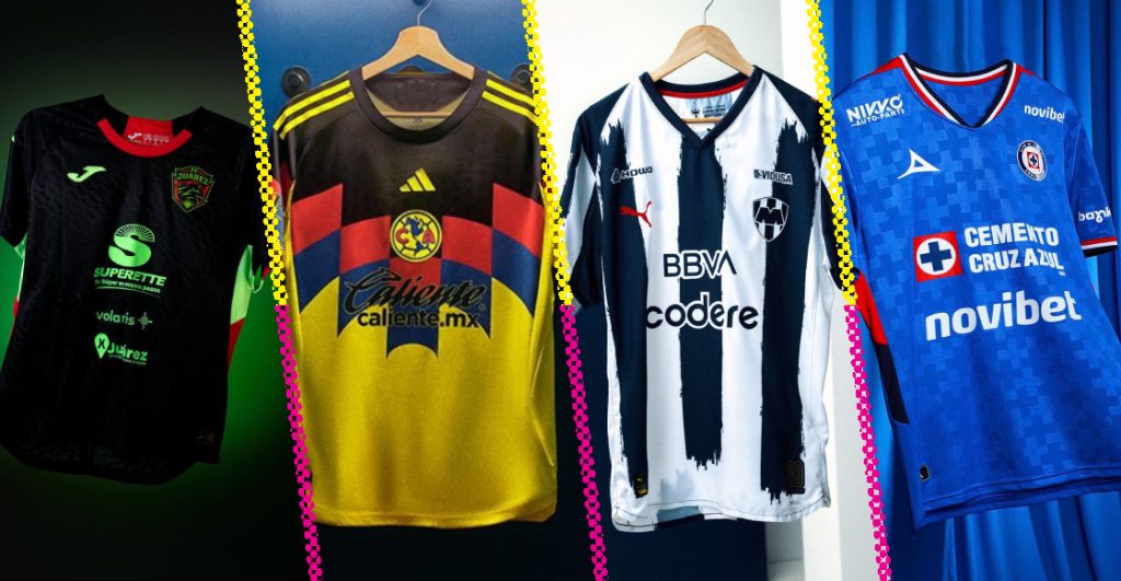 Los nuevos jerseys de los equipos de Liga MX para el Apertura 2025 y 2026