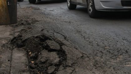 Periférico Norte: 54 kilómetros de baches y 10 años sin mantenimiento