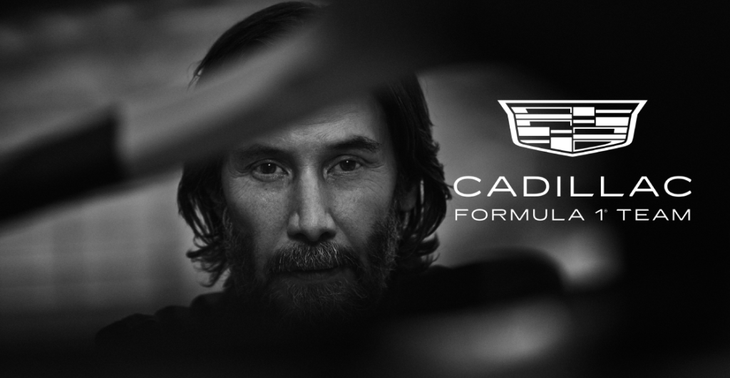 Cadillac y Keanu Revees preparan una serie sobre su llegada a Fórmula 1