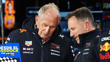 Christian Horner y Helmut Marko