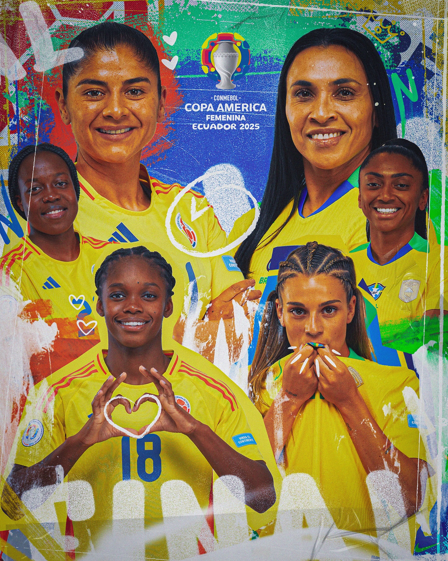 Colombia vs Brasil: ¿Cuándo y dónde ver la final de la Copa Amèrica Femenina?