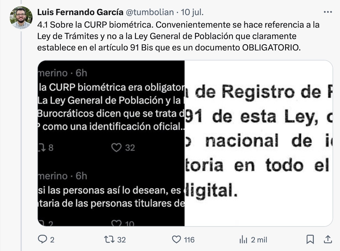 Todo sobre la nueva CURP Biométrica obligatoria