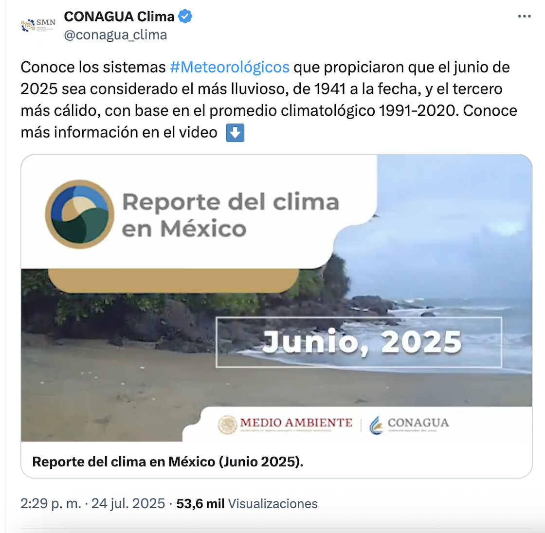 Junio de 2025, el más lluvioso desde 1941 y… ¿ya se llenó el Cutzamala?