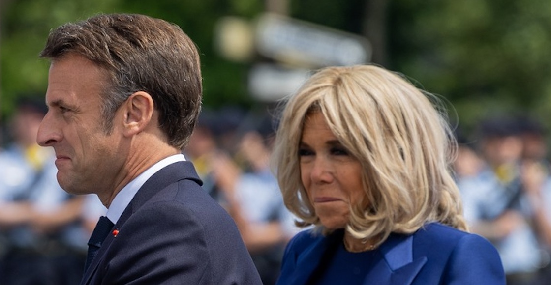 emmanuel macron brigitte macron 1