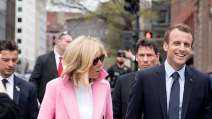 emmanuel macron y brigitte macron