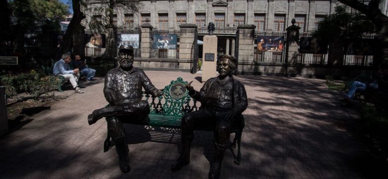 Estatuas Fidel Castro y Che Guevara