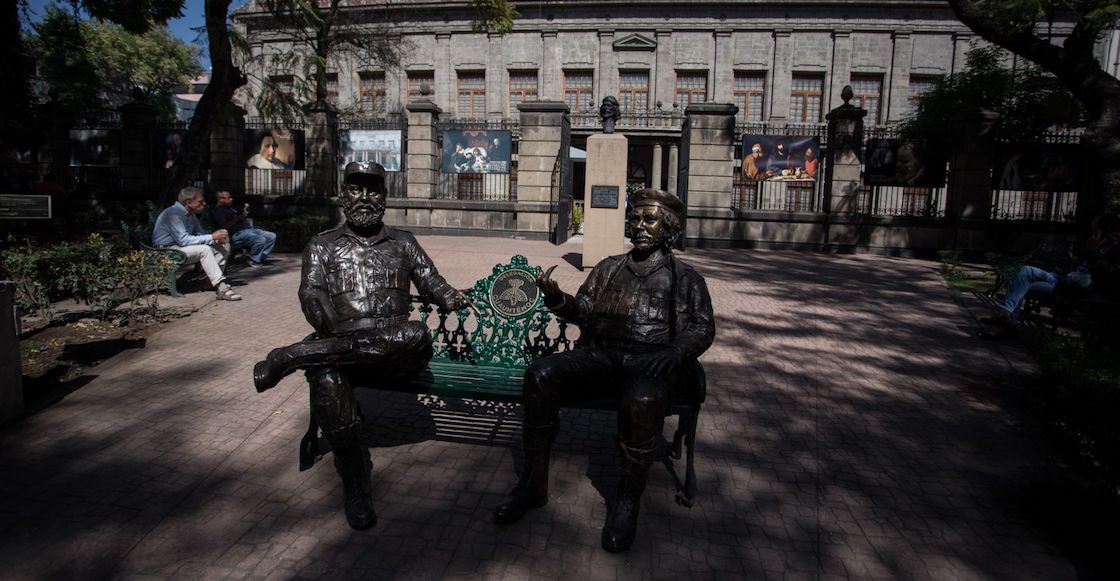 Estatuas Fidel Castro y Che Guevara