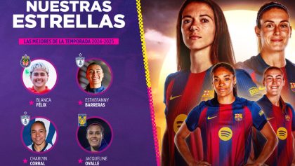 Las jugadoras convocadas al Juego de Estrellas de la Liga MX Femenil vs Barcelona