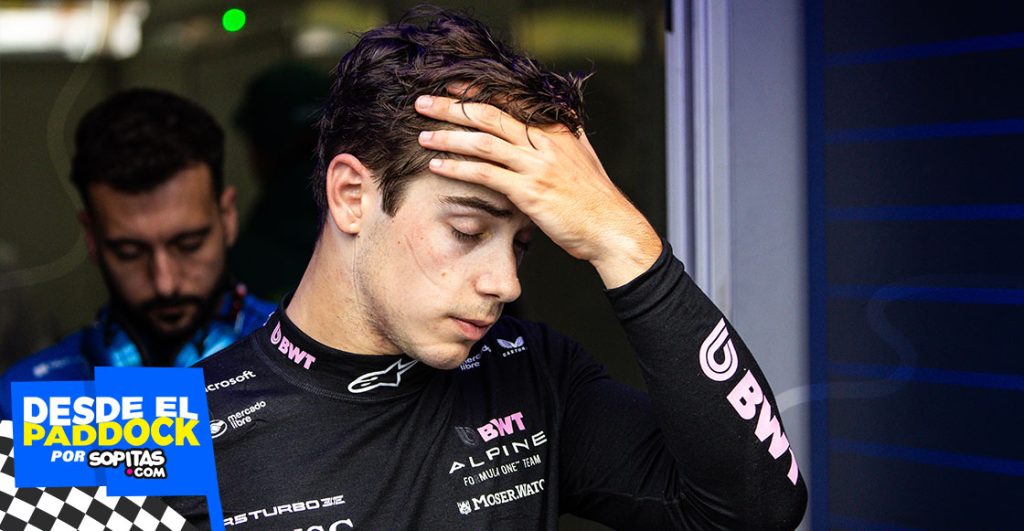 Franco Colapinto, un piloto gris en Alpine