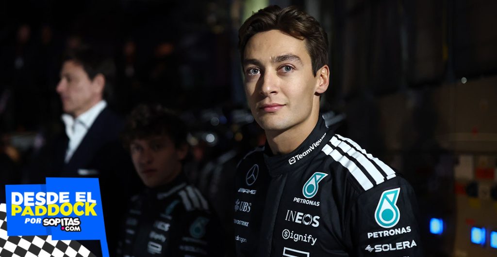 George Russell piloto de Mercedes