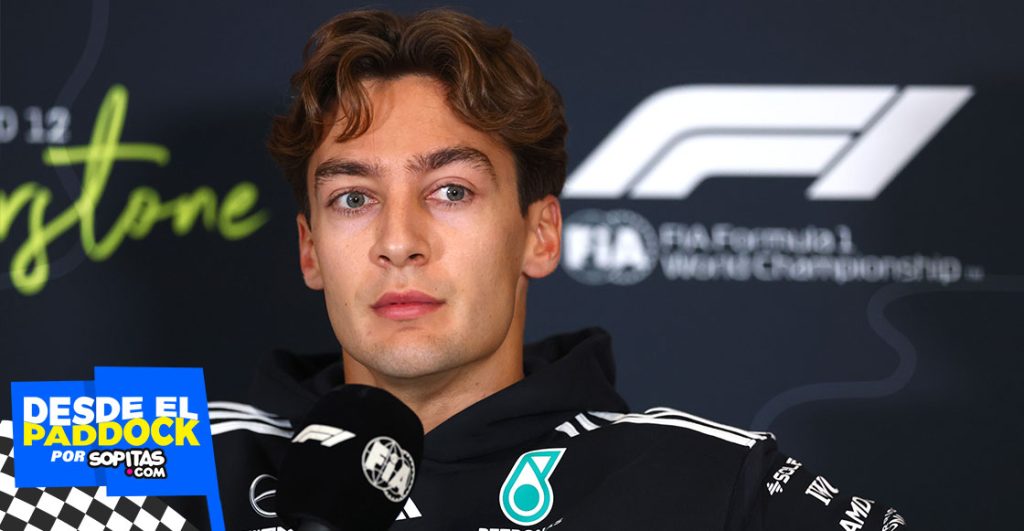 George Russell, piloto de Mercedes