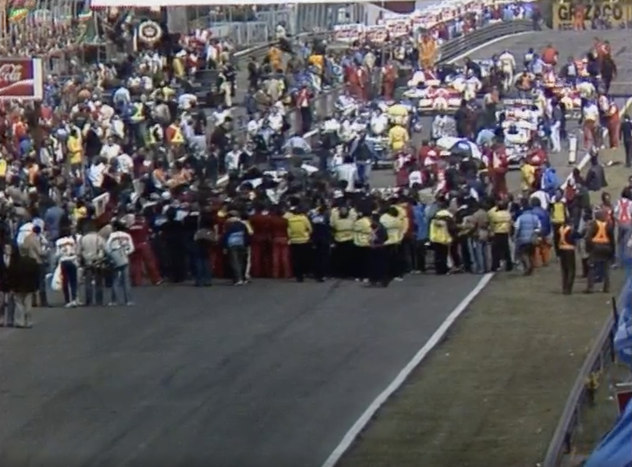 Así lucía el GP de Bélgica antes de la carrera de 1981