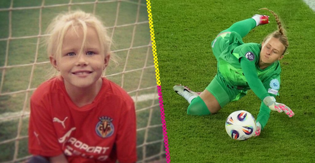 Hannah Hampton, la niña que "no podría jugar futbol" por su mala visión