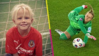 Hannah Hampton, la niña que "no podría jugar futbol" por su mala visión