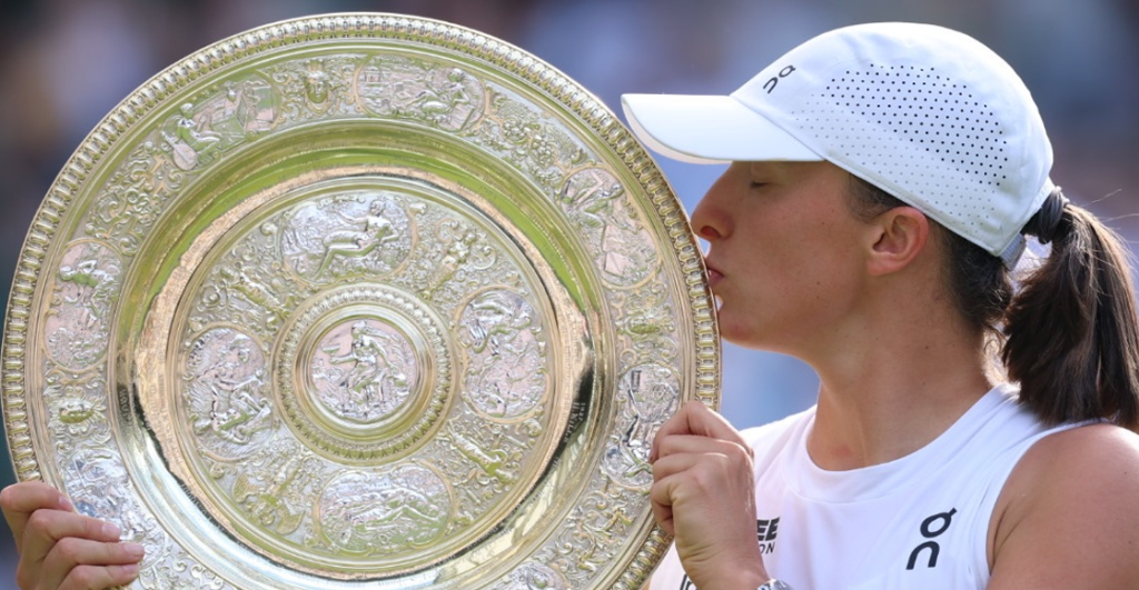 Iga Swiatek gana Wimbledon 2025, derrotó en dos sets a Amanda Anisimova