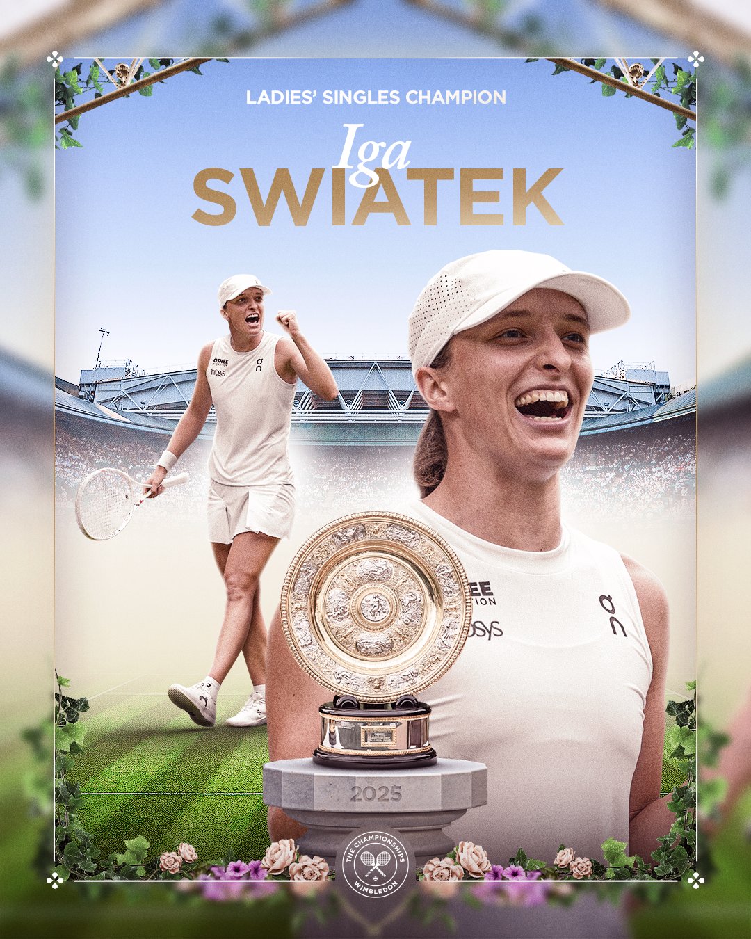 Iga Swiatek ganó Wimbledon 2025