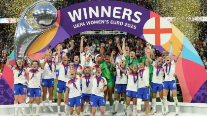 Inglaterra campeonas de la Euro Femenil