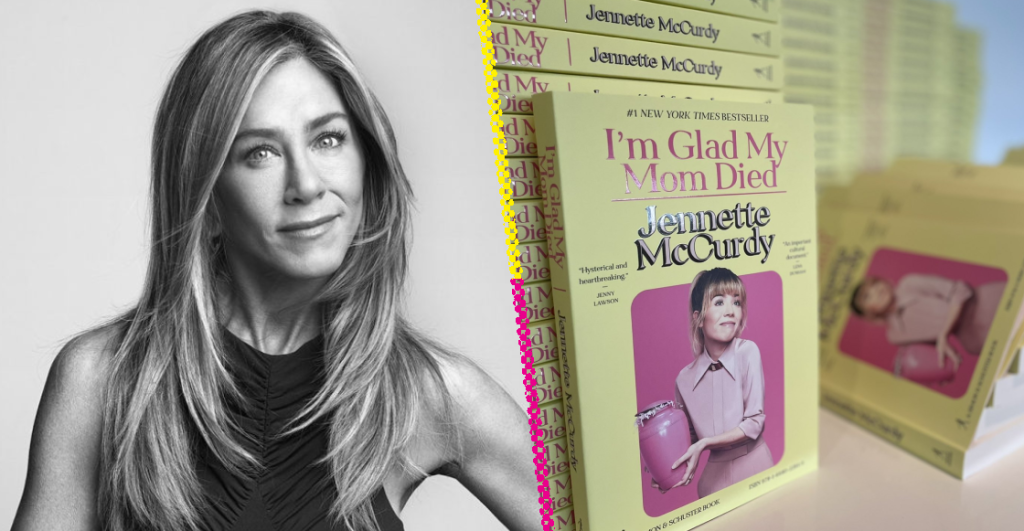 Jennifer Aniston interpretará a la madre de Jennette McCurdy en la serie 'I'm glad my mom died'