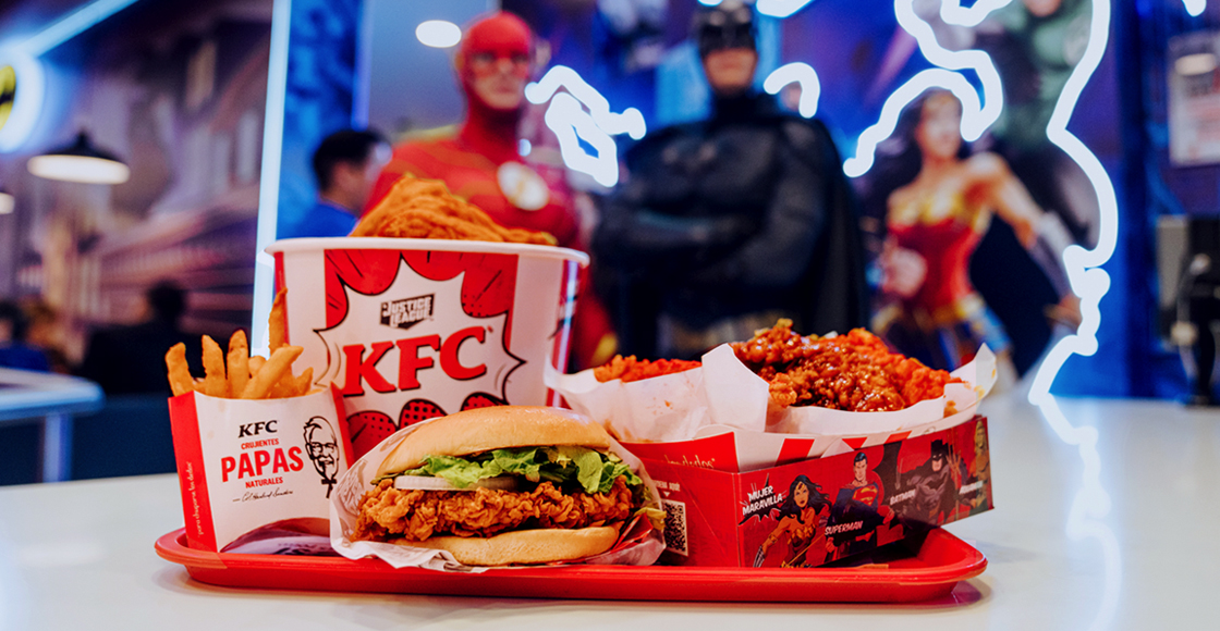 kfc x justice league