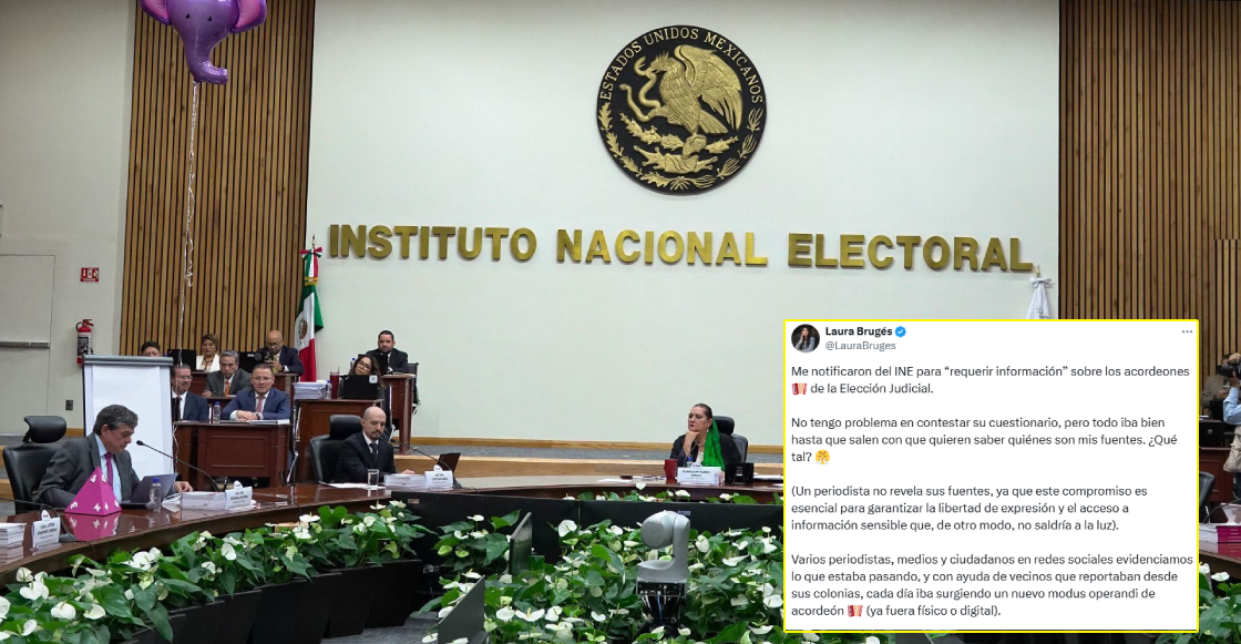 INE pide a la periodista Laura Brugés revelar sus fuentes o pagar 50 mil pesos de multa