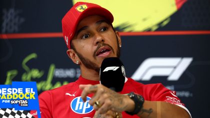 Lewis Hamilton en Ferrari