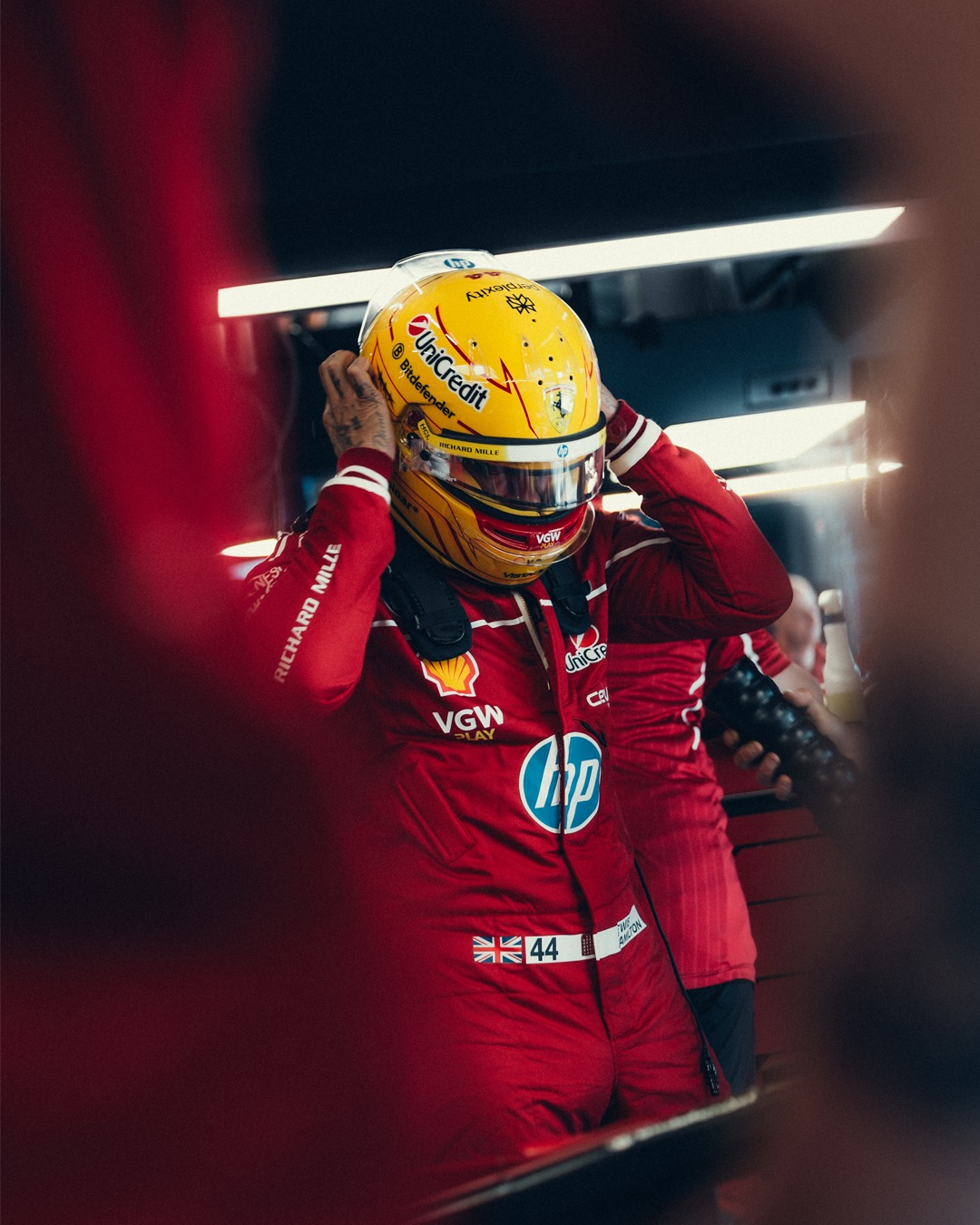 Lewis Hamilton Ferrari F1