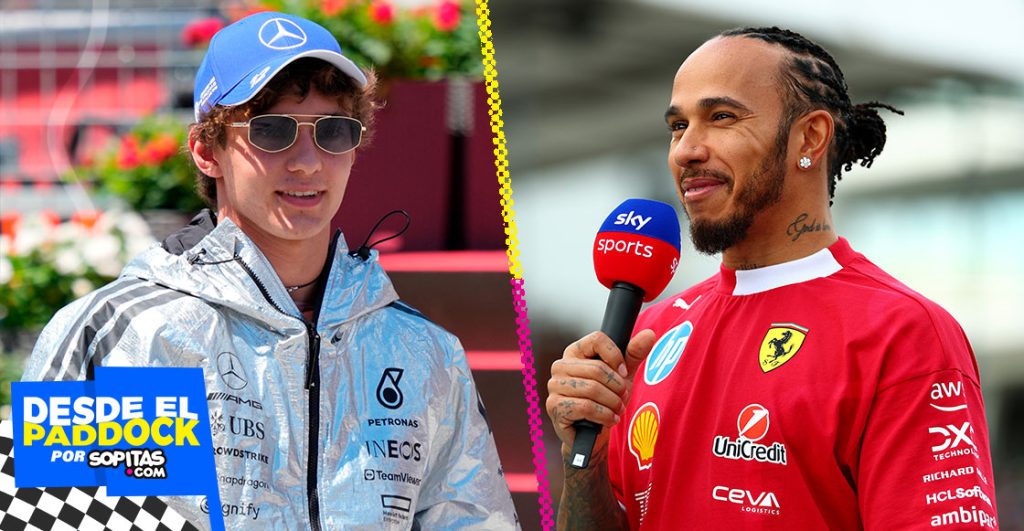 Hamilton y Antonelli sobre Verstappen a Mercedes