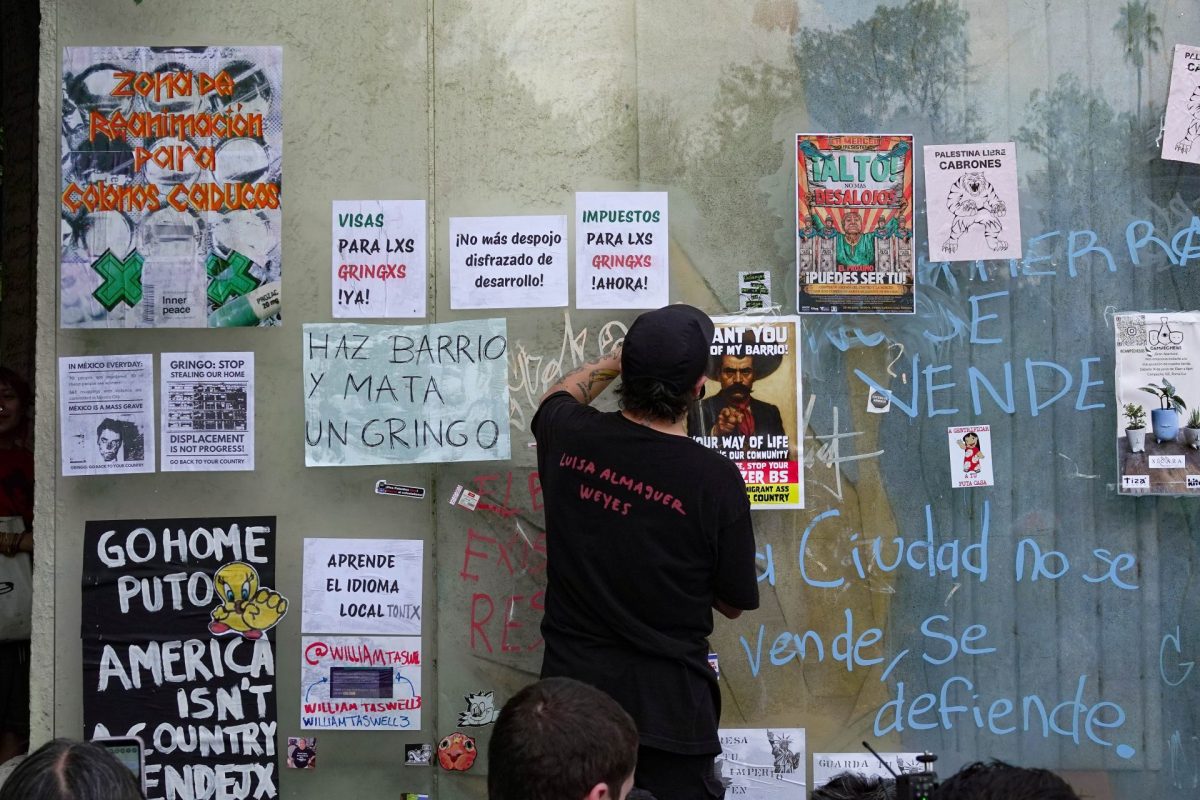 Fuertes mensajes y violencia en la marcha contra la gentrificación