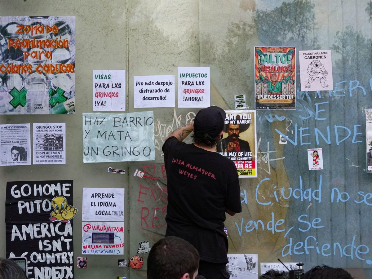 Fuertes mensajes y violencia en la marcha contra la gentrificación