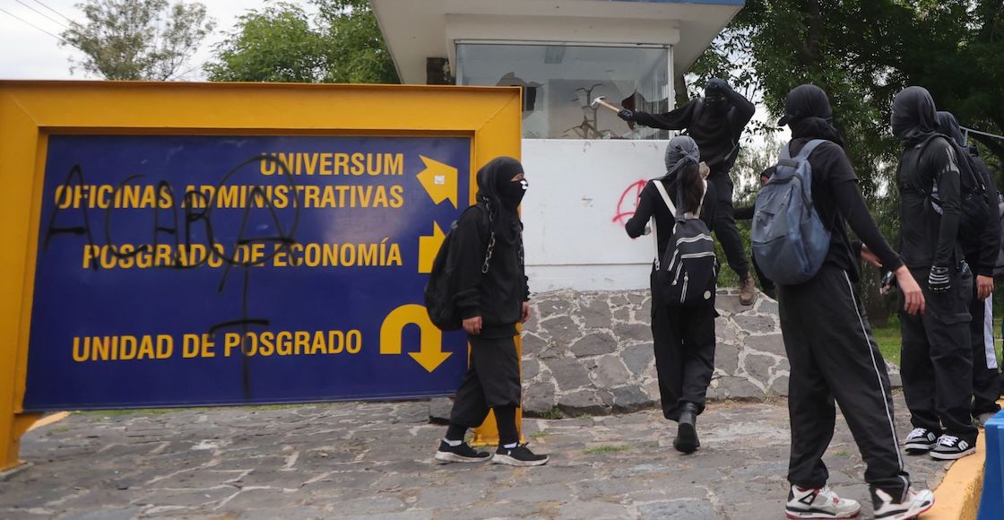 Destrozos Marcha vs gentrificación