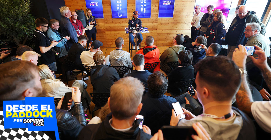 Max Verstappen en el GP de Bélgica