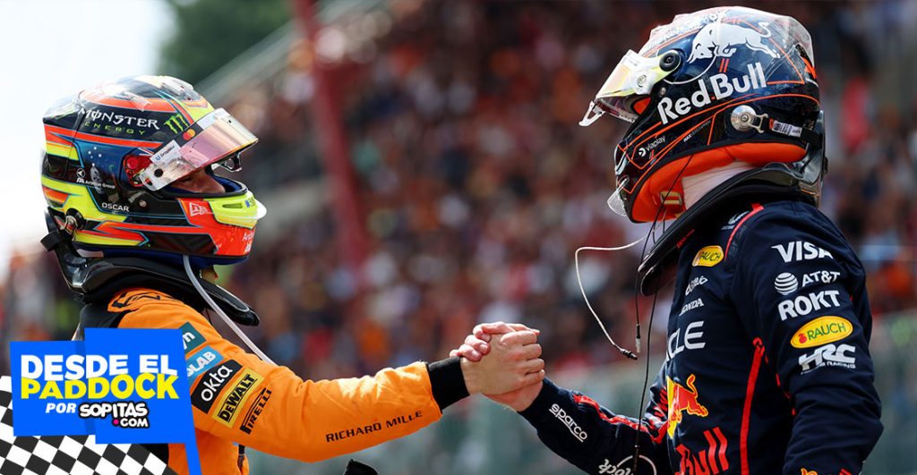 Max Verstappen ganó la sprint de Bélgica