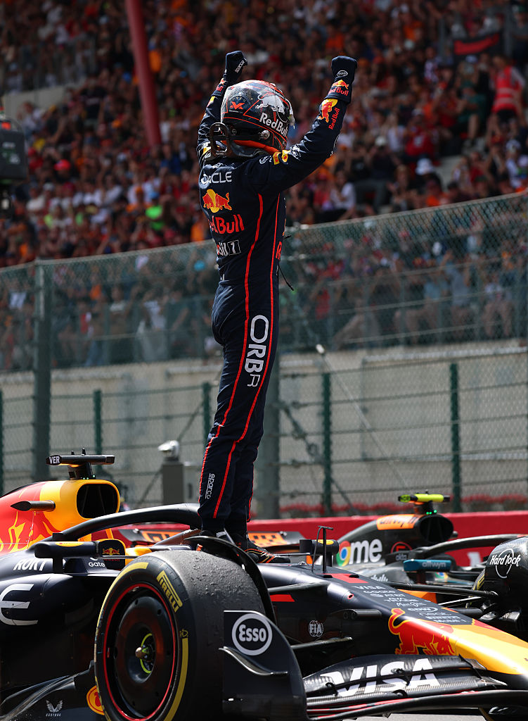 El triunfo de Verstappen en la sprint de Bélgica 2025