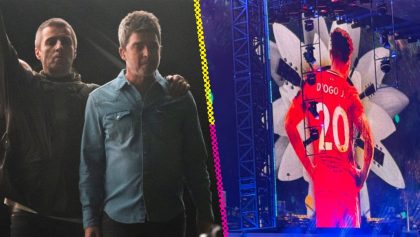 El emotivo homenaje a Diogo Jota en el concierto de Oasis