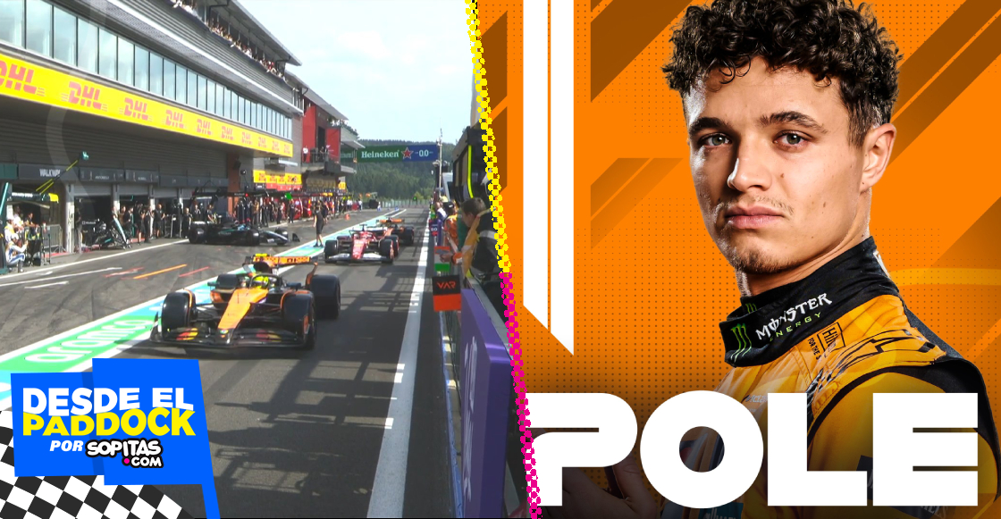 Así queda la parrilla de salida del Gran Premio de Bélgica