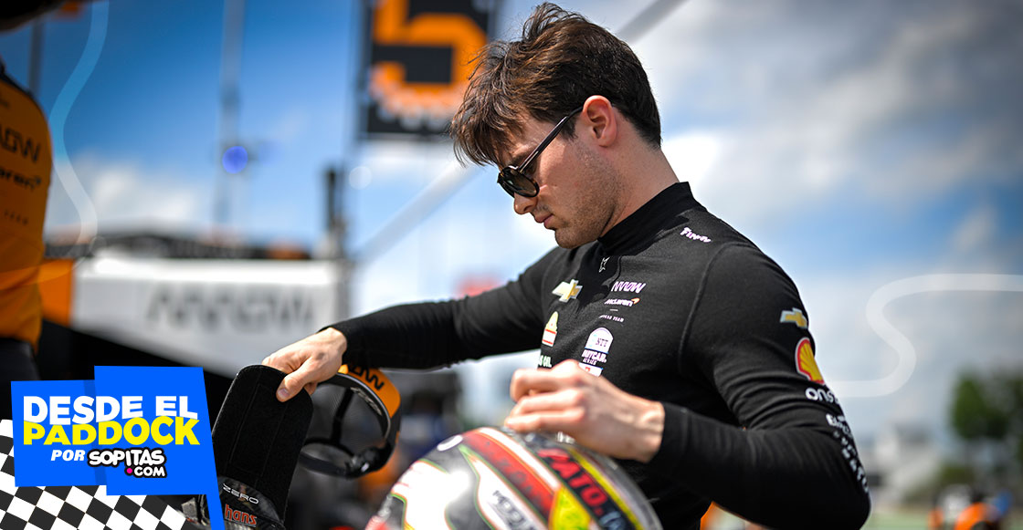 Pato O'Ward en IndyCar