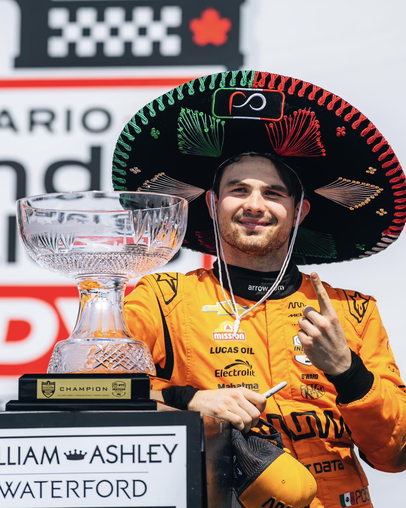 Pato O'Ward en Toronto