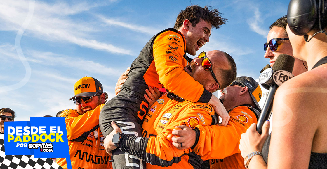 Pato O'Ward gana en Toronto en IndyCar