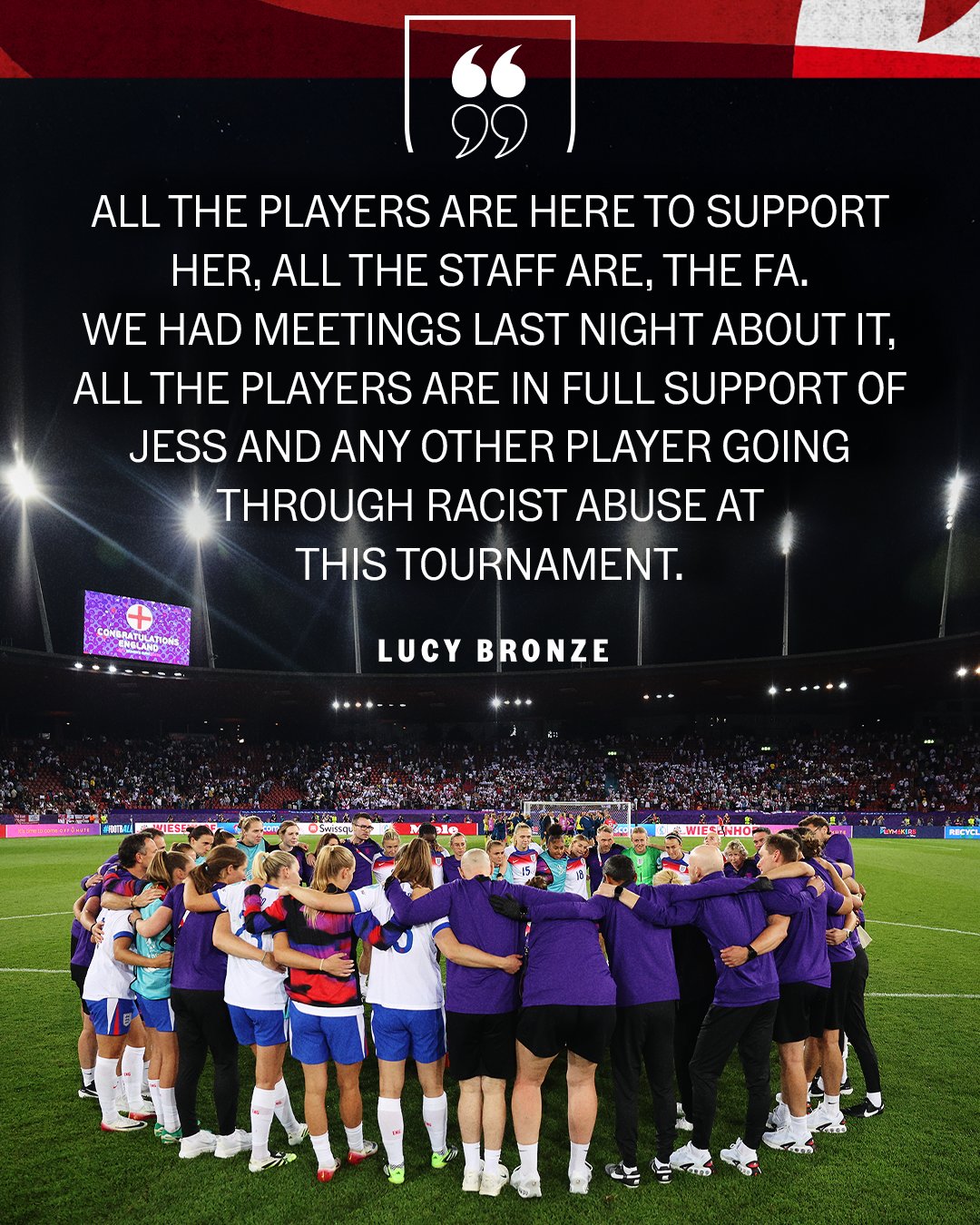 Selección Femenil de Inglaterra deja de arrodillarse para protestar contra el racismo